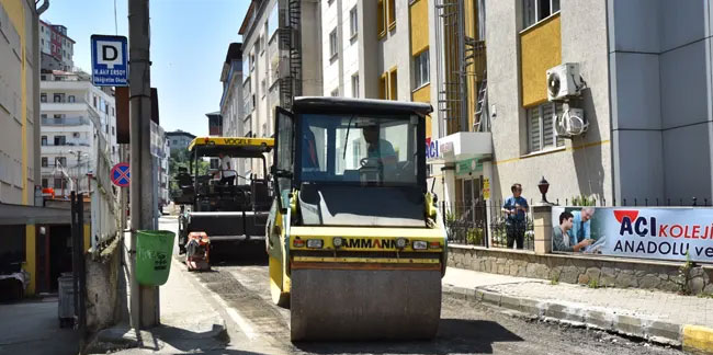 Trabzon'da yol ve asfalt çalışmaları sürüyor! Yeşiltepe'den Başkan Genç'e teşekkür