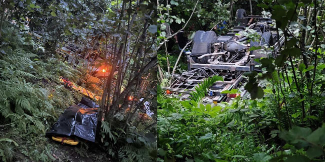 Giresun'da feci kaza!  2 kişi hayatını kaybetti