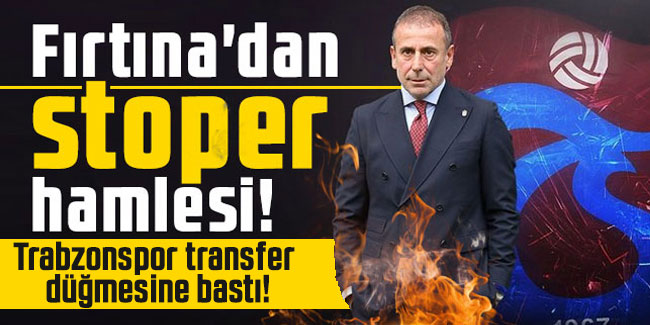 Trabzonspor transfer düğmesine bastı! Çifte stoper harekatı başladı