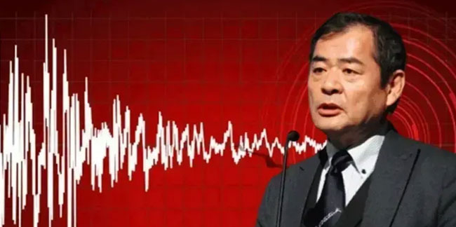 Japon deprem uzmanı Yoshinori Moriwaki uyardı! O 3 ile dikkat!