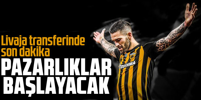 Trabzonspor'un Livaja transferinde son dakika