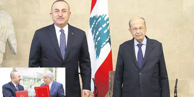 Çavuşoğlu, İran’dan sonra Lübnan’a geçti