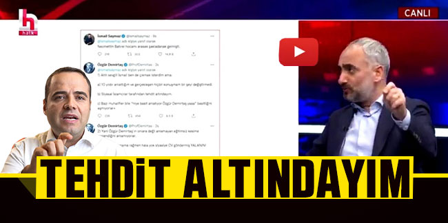Prof. Dr. Özgür Demirtaş: ''Tehdit altındayım''
