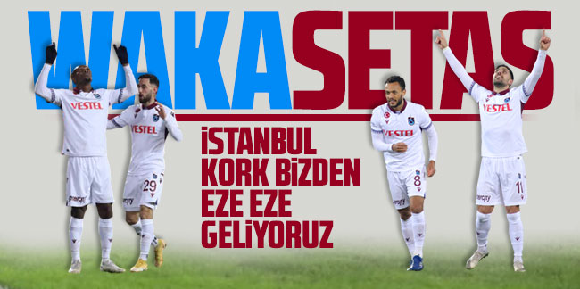 İstanbul kork bizden eze eze geliyoruz!