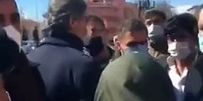 CHP'li ve AK Partili vekil kameraların önünde birbirine girdi