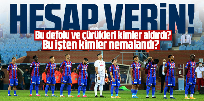 Hesap verin! Bu defolu ve çürükleri kimler aldırdı? Bu işten kimler nemalandı?