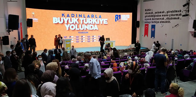 AK Parti Kadın Kolları heyeti Trabzon’da