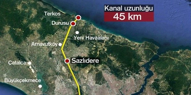 Bütün planlar değişti! Kanal İstanbul'da işler karıştı