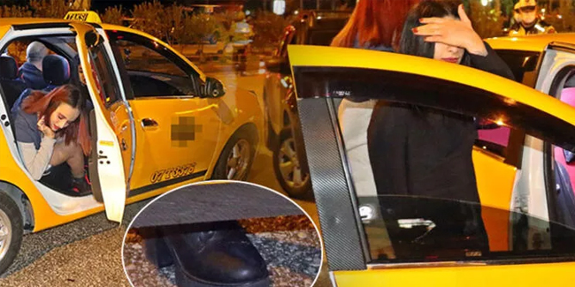 Antalya'da bir garip olay! Taksideki genç kız ile polisin ‘sabır’ sınavı