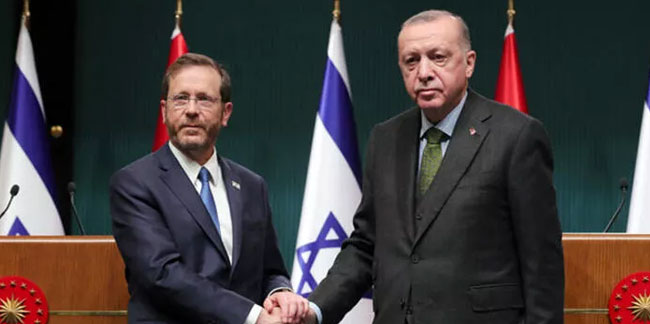 Cumhurbaşkanı Erdoğan, İsrail Cumhurbaşkanı Herzog ile görüştü! İşte masadaki konular...