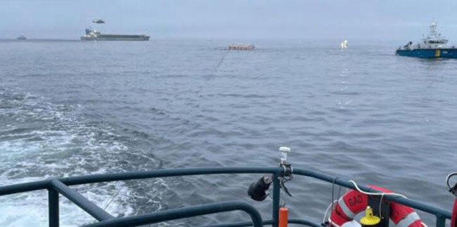 Baltık Denizi’nde iki gemi çarpıştı! 2 kişi kayıp