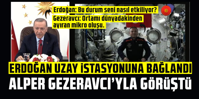 Gezeravcı ile Erdoğan arasında tarihi bağlantı!