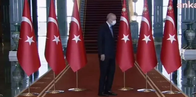 Erdoğan'ın tartışılan yürüyüşünün sebebi açıklandı!