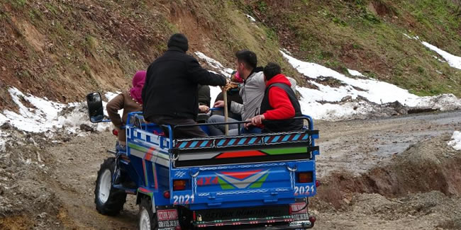 Ordu’da heyelan nedeniyle 36 kişi tahliye edildi