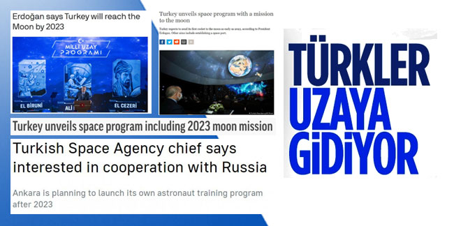 Türkiye'nin Milli Uzay Programı dünya basınında