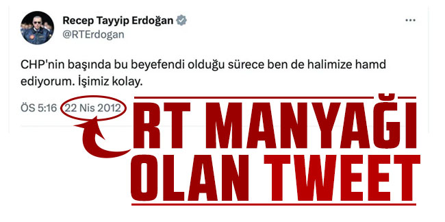 Cumhurbaşkanı Erdoğan'ın Kılıçdaroğlu paylaşımı gündem oldu