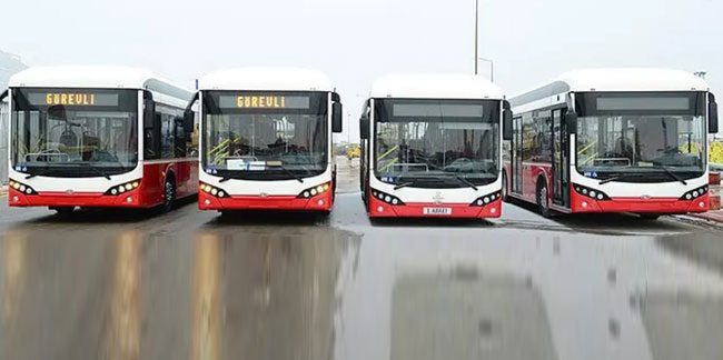Trabzon'da ulaşıma elektrikli otobüsler geliyor!