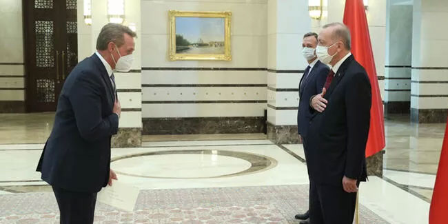 ABD Büyükelçisi Flake'ten Erdoğan'a güven mektubu