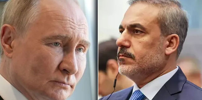 Kremlin duyurdu: Bakan Fidan ile Vladimir Putin görüşecek!