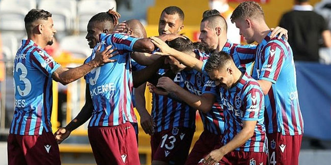 Trabzonspor, sezonun ilk yarısını rekor kırarak tamamladı