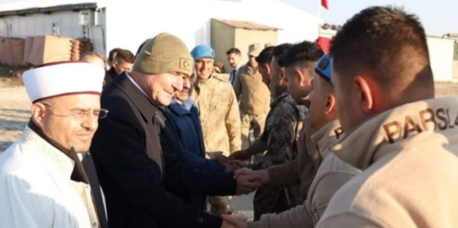 Cumhurbaşkanı Erdoğan Jandarma birliklerinin Kurban Bayramı'nı kutladı