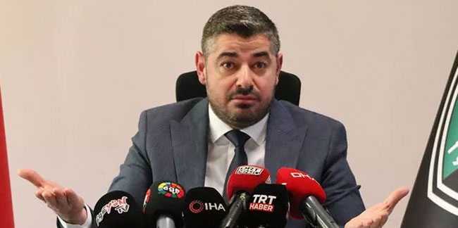 Denizlispor Başkanı Mehmet Uz: Yasak için 100 milyon TL getirecek varsa bırakırım