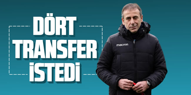 Abdullah Avcı 4 transfer istedi