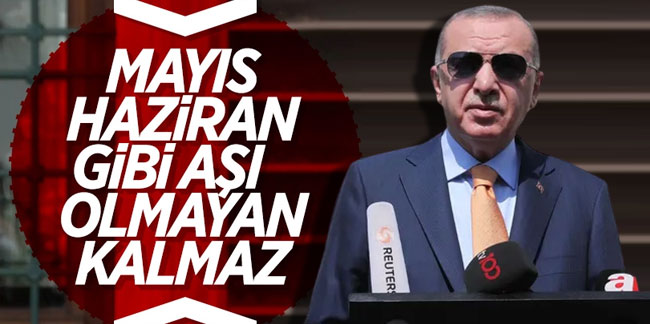 Cumhurbaşkanı Erdoğan canlı yayında tarih verdi