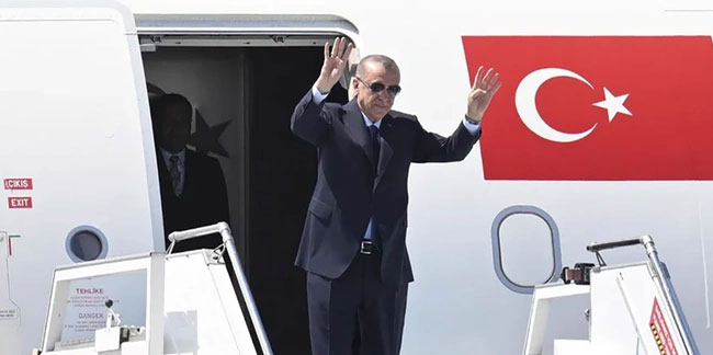 Cumhurbaşkanı Erdoğan, Macaristan'a gitti! Dünya Atletizm Şampiyonası'nı izleyecek