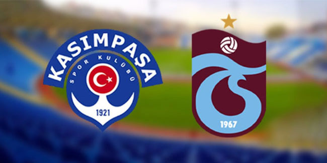 Trabzonspor'un Kasımpaşa maçı kamp kadrosu belli oldu