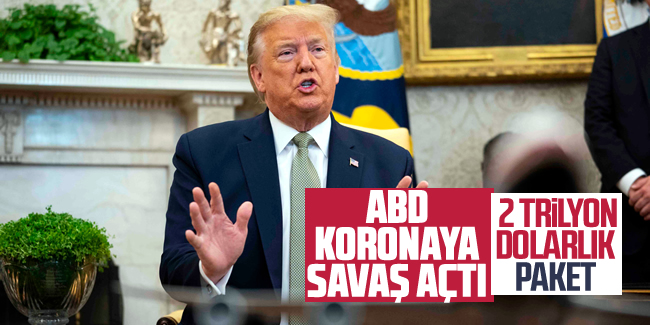 ABD, 2 trilyon dolarlık korona yardım paketinde anlaştı