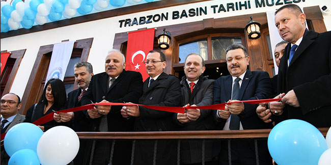 Trabzon basın müzesine kavuştu!