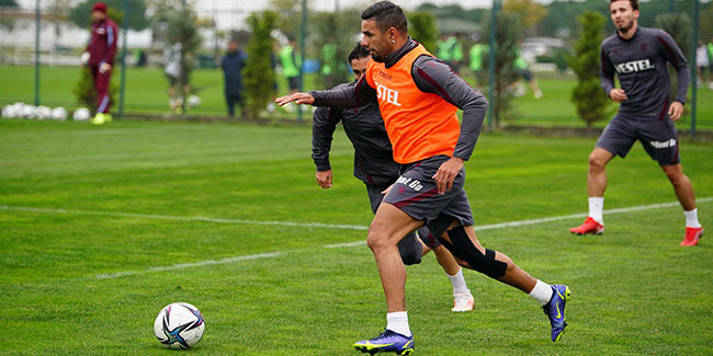 Trabzonspor'un Gaziantep FK maçı hazırlıkları devam ediyor