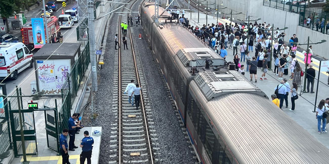 Marmaray’da kız arkadaşıyla tartıştı. Trenin altında feci şekilde can verdi