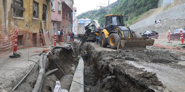 Trabzon'da TİSKİ su kesintisini fırsata çevirdi!