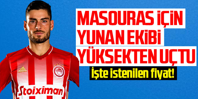 Masouras için Yunan ekibi yüksekten uçtu! İşte Trabzonspor'dan istenen rakam!