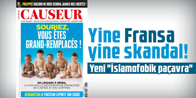 Yine Fransa yine skandal! Yeni 