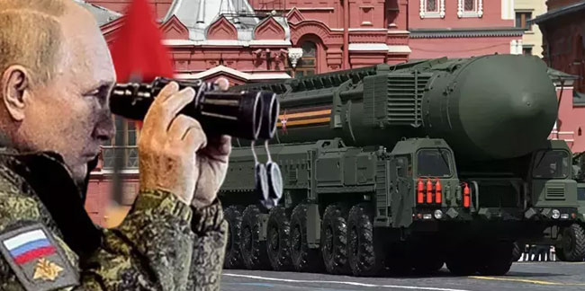 Putin Ukrayna yakınlarındaki birliklere taktiksel nükleer saldırısı tatbikatı emri verdi