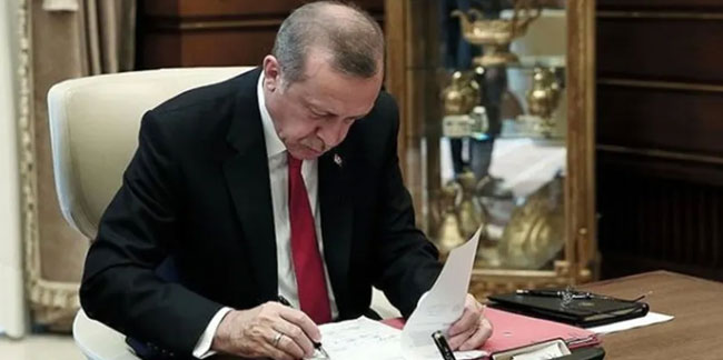 Cumhurbaşkanı Erdoğan 4 üniversiteye daha rektör atadı