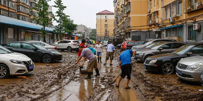 Çin'de sel felaketi! 11 ölü 27 kayıp