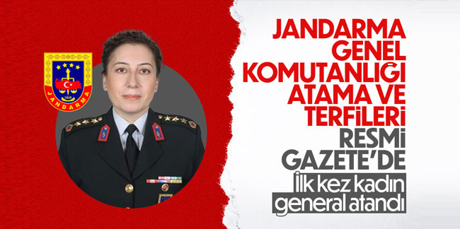Erdoğan imzaladı! Jandarma Genel Komutanlığı'nda atamalar belli oldu