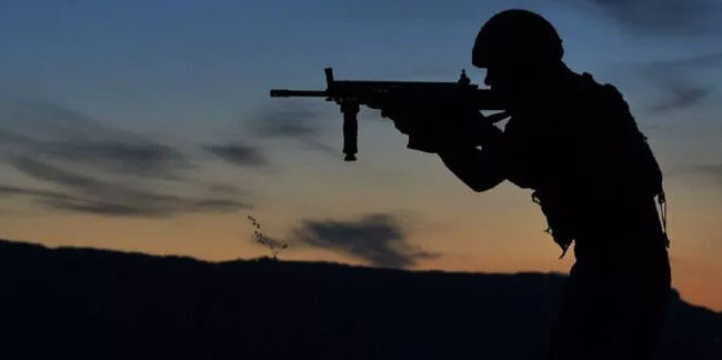 Saldırı hazırlığındaki 2 PKK'lı etkisiz hale getirildi
