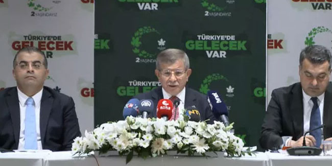 Davutoğlu: Kılıçdaroğlu'nun başörtüsü açıklaması 6'lı masaya uygun