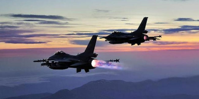 PKK'ya hava harekatı: 6 terörist etkisiz