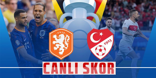 Hollanda 0 - 0 Türkiye | CANLI SKOR