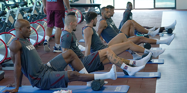 Trabzonspor'da Kasımpaşa maçı hazırlıkları başladı