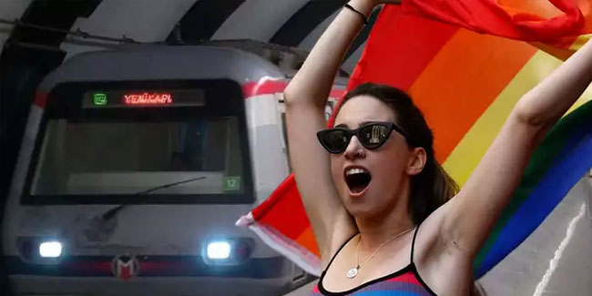 LGBTİ yürüyüşüne metro engeli