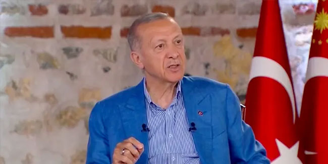 Canlı yayında Erdoğan'ı kızdıran soru: ''Ya kaybederseniz ?''