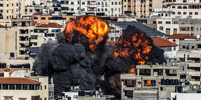 İsrail, Gazze Şeridi’ndeki adliye binasını havaya uçurdu
