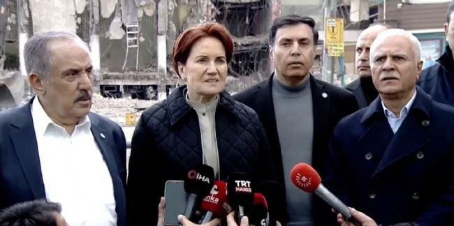Meral Akşener Diyarbakır'da konuştu: Depremzedelerin KYK yurtlarına yerleştirilmesinden vazgeçilmeli